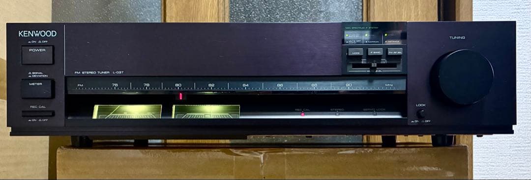 【調整済・完動美品・最終形】L-03T KENWOOD 定価132,000円