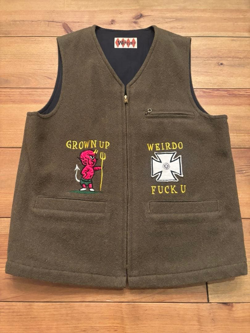 S*様 weirdoウィアード　ウールベスト