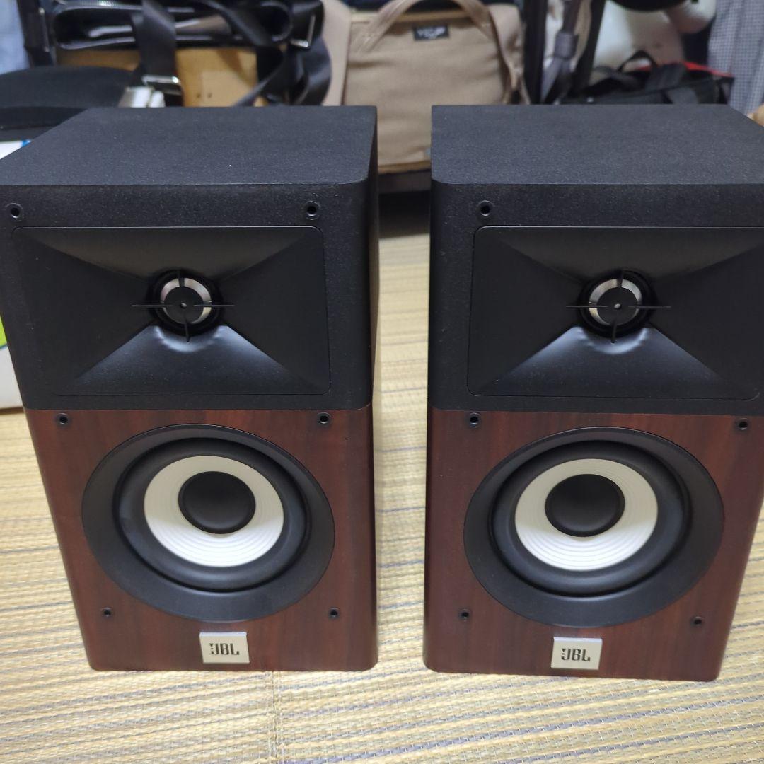 【美品】JBL STAGE A120 W ブックシェルフスピーカー　ウッド