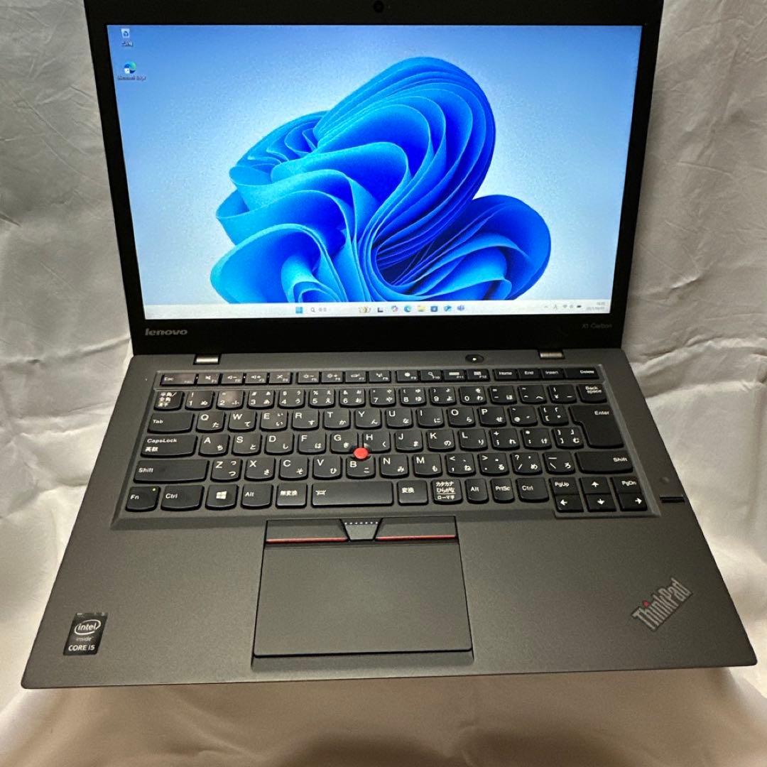 Windowsノート本体 Lenovo ThinkPad X1 Carbon core i5 Win11