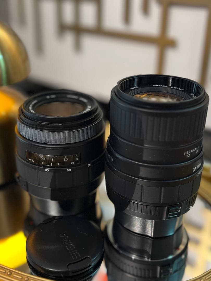 SIGMA DLII DCⅡズームレンズ2種キヤノンEFマウント