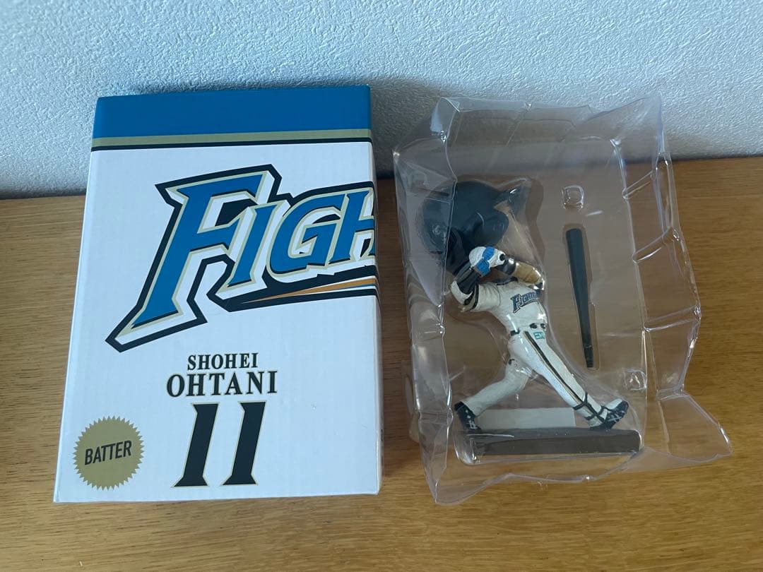【新品未使用】希少　大谷翔平　日本ハムファイターズ　バブルヘッド　二刀流セット