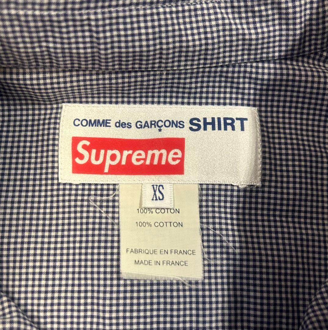 SUPREMEシュプリーム × COMME des GARCONS SHIRT