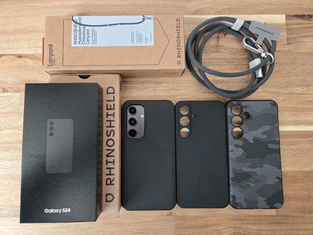 -【美品】Samsung Galaxy S24 ブラック