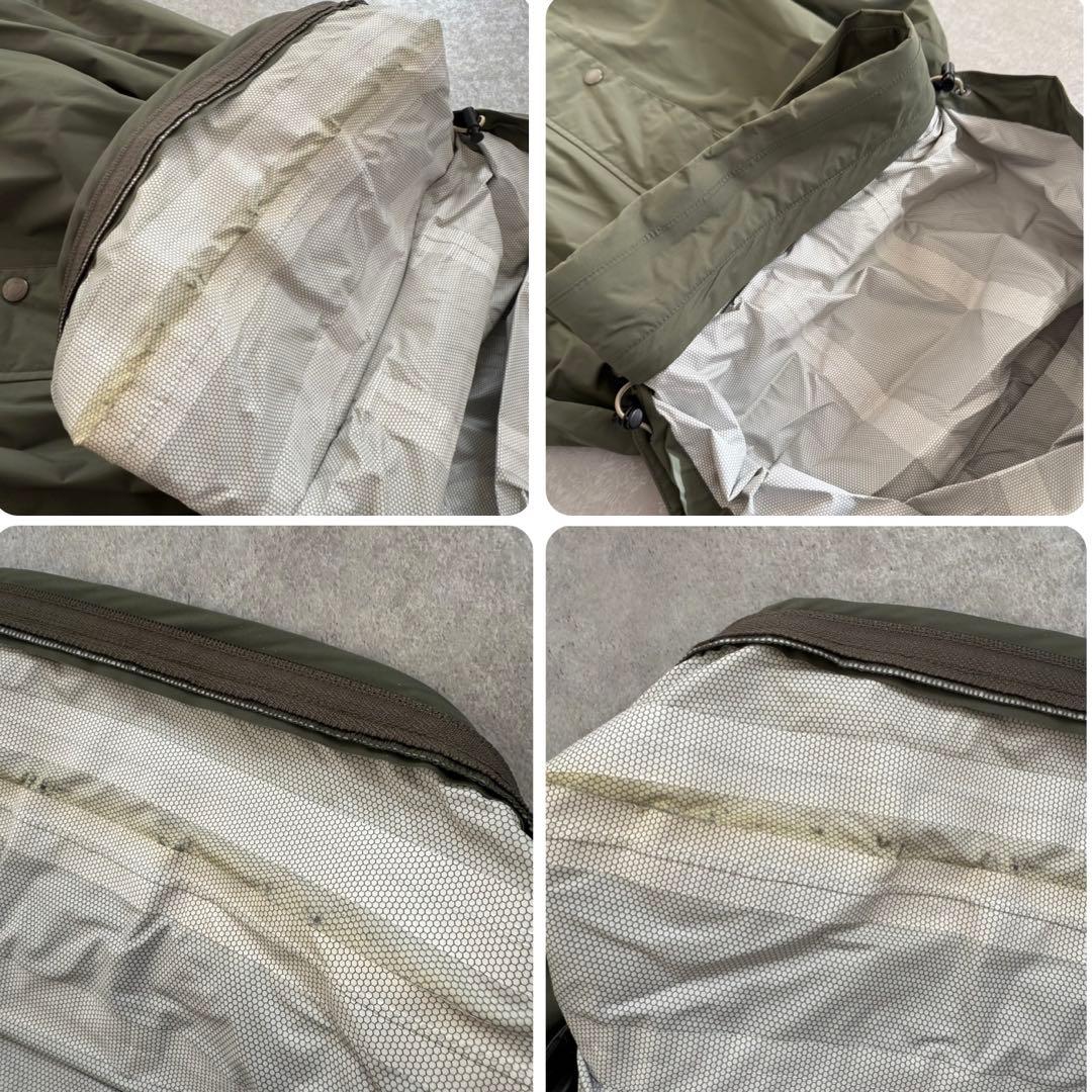 【未使用】AIGLE エーグル MTDライディングコート カーキ ロング フード