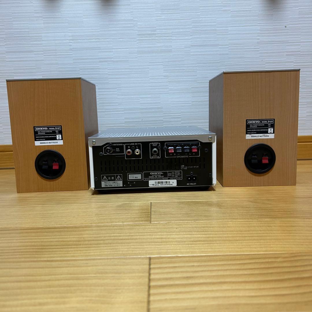 ラジオ・コンポ ONKYO CR-U1
