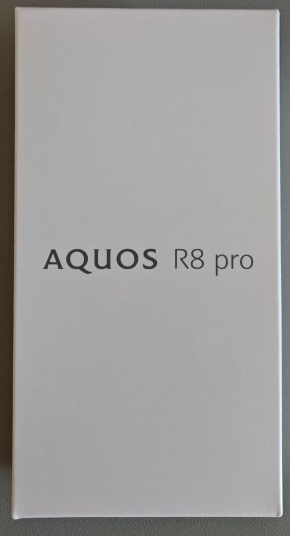 新品未使用品　AQUOS R8 pro SH-R80P ブラック