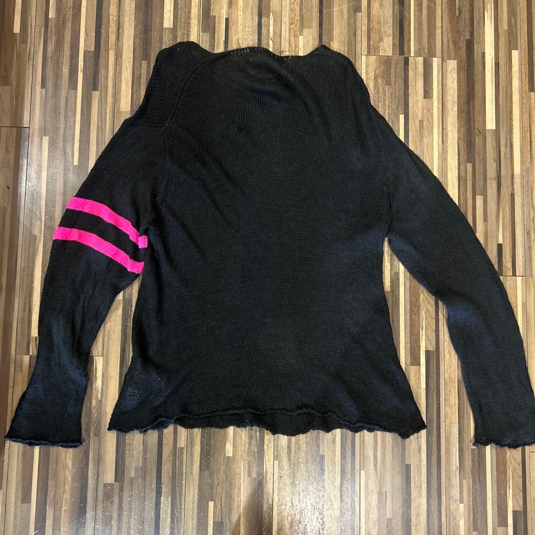 COMME des GARÇONS ブラックニットセーター