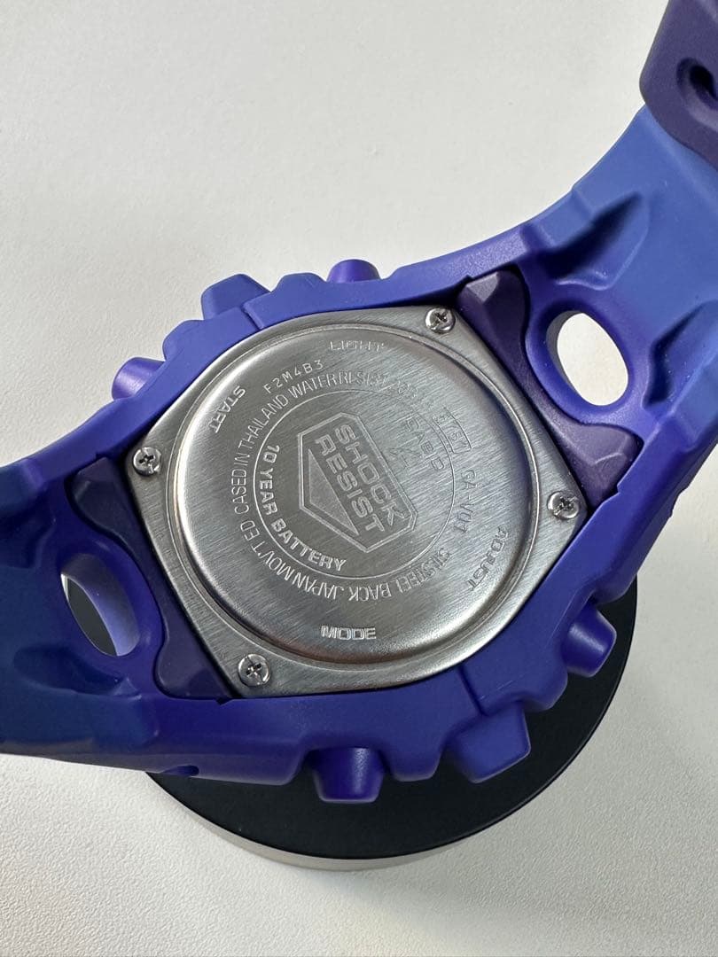 新品に近い G-SHOCK GA-V01-2AJF ムラサキ CASIO