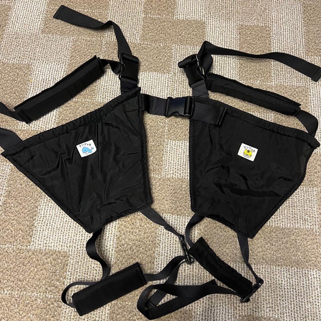 【美品】アンジュモ　双子用抱っこ紐