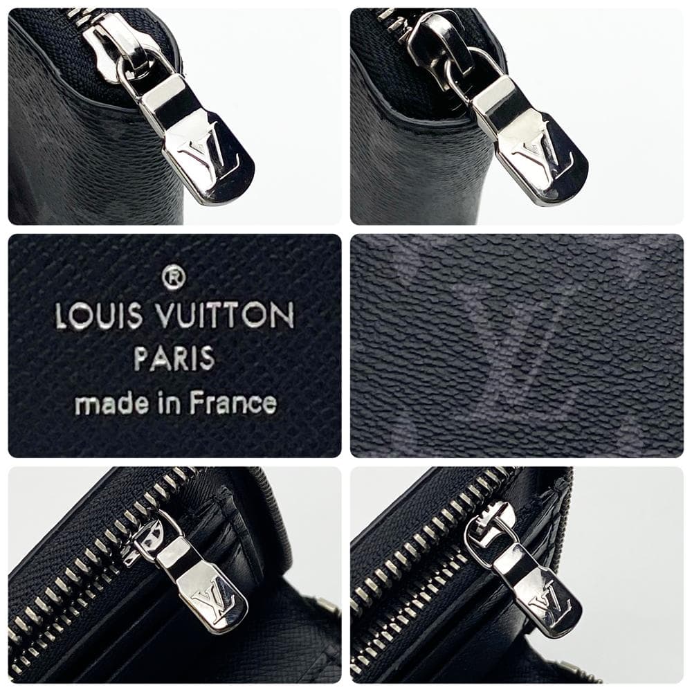 【極美品】ルイヴィトンエクリプス ジッピーウォレットヴェルティカル ICタグ