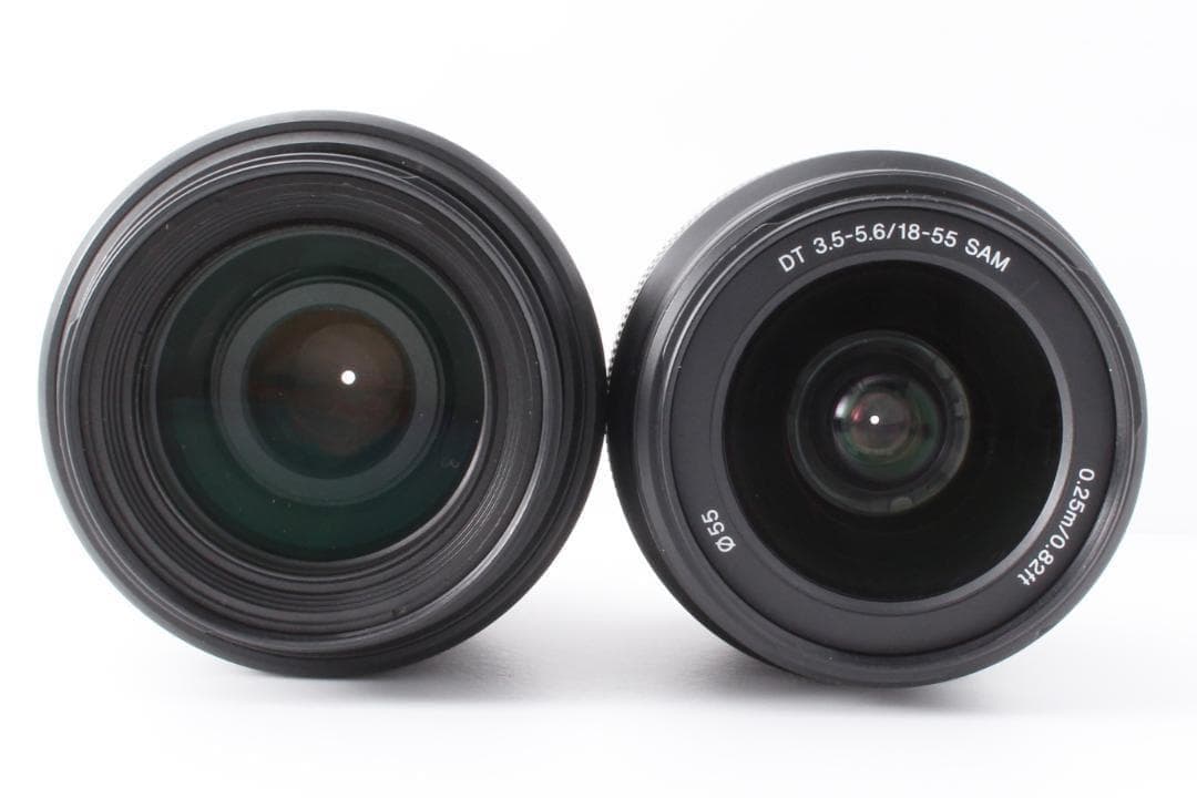 SONY α330 ダブルレンズキット　標準から望遠までOK　可動式液晶