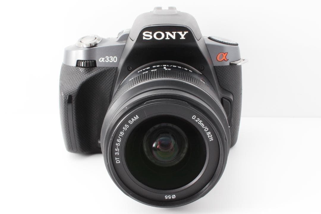 SONY α330 ダブルレンズキット　標準から望遠までOK　可動式液晶
