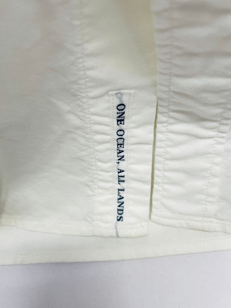 nanamica ナナミカ 長袖シャツ　ホワイト