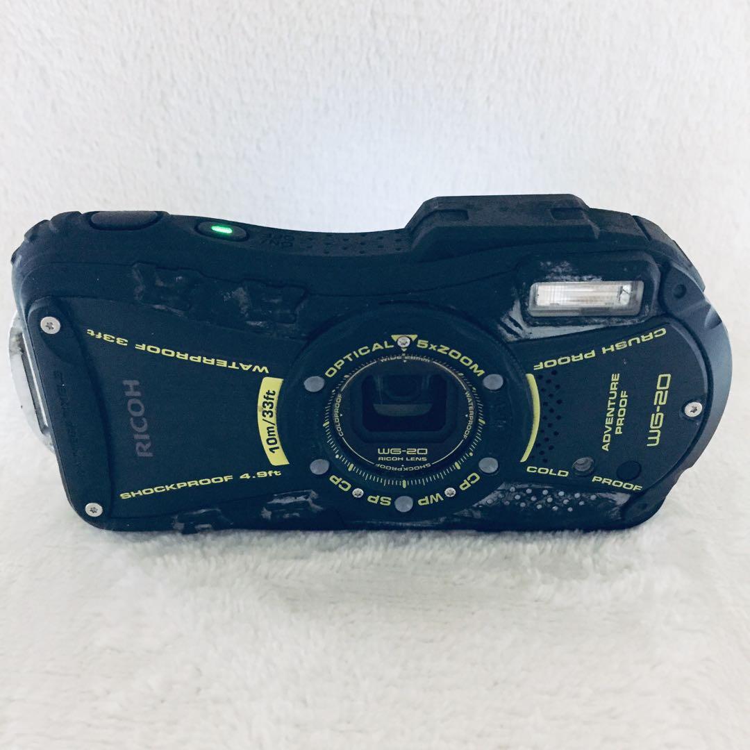RICOH リコー WG-20 防水 防塵 耐衝撃 現場 耐寒 タフカメラ