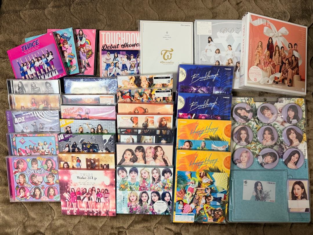 TWICE アルバム シングル 初回限定盤CD DVD Blu-rayまとめ売り