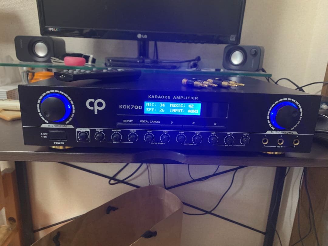 【最終値下げ】cp KOK700 カラオケアンプ