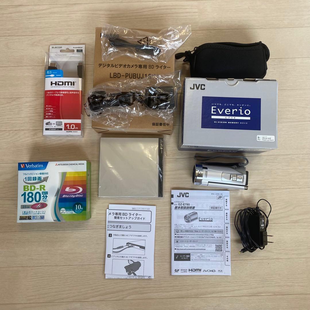 エブリオ　ビデオカメラ　セット