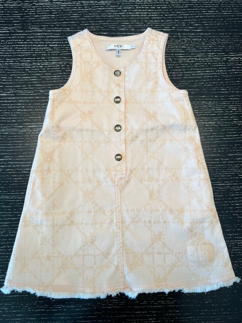 DK　babyDior ワンピース2枚＋帽子セット