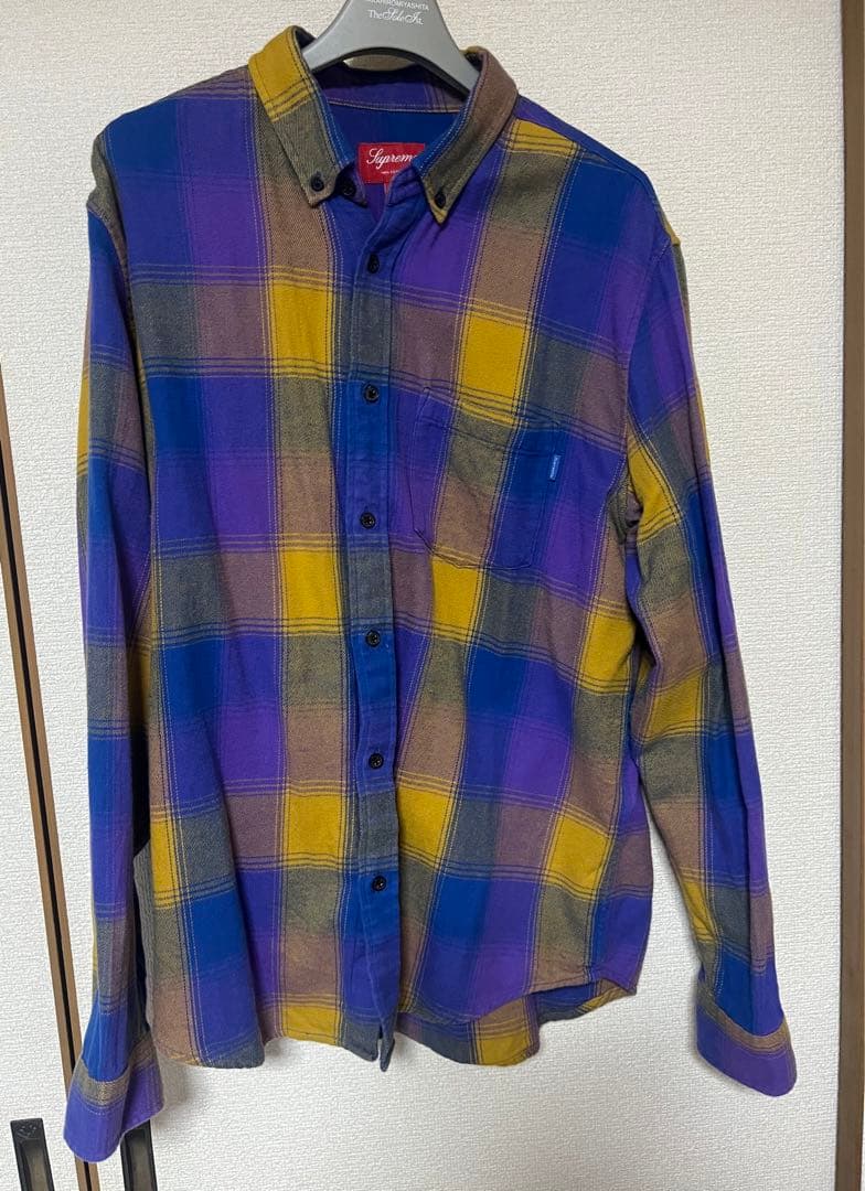 supreme ネルシャツ　2018AW