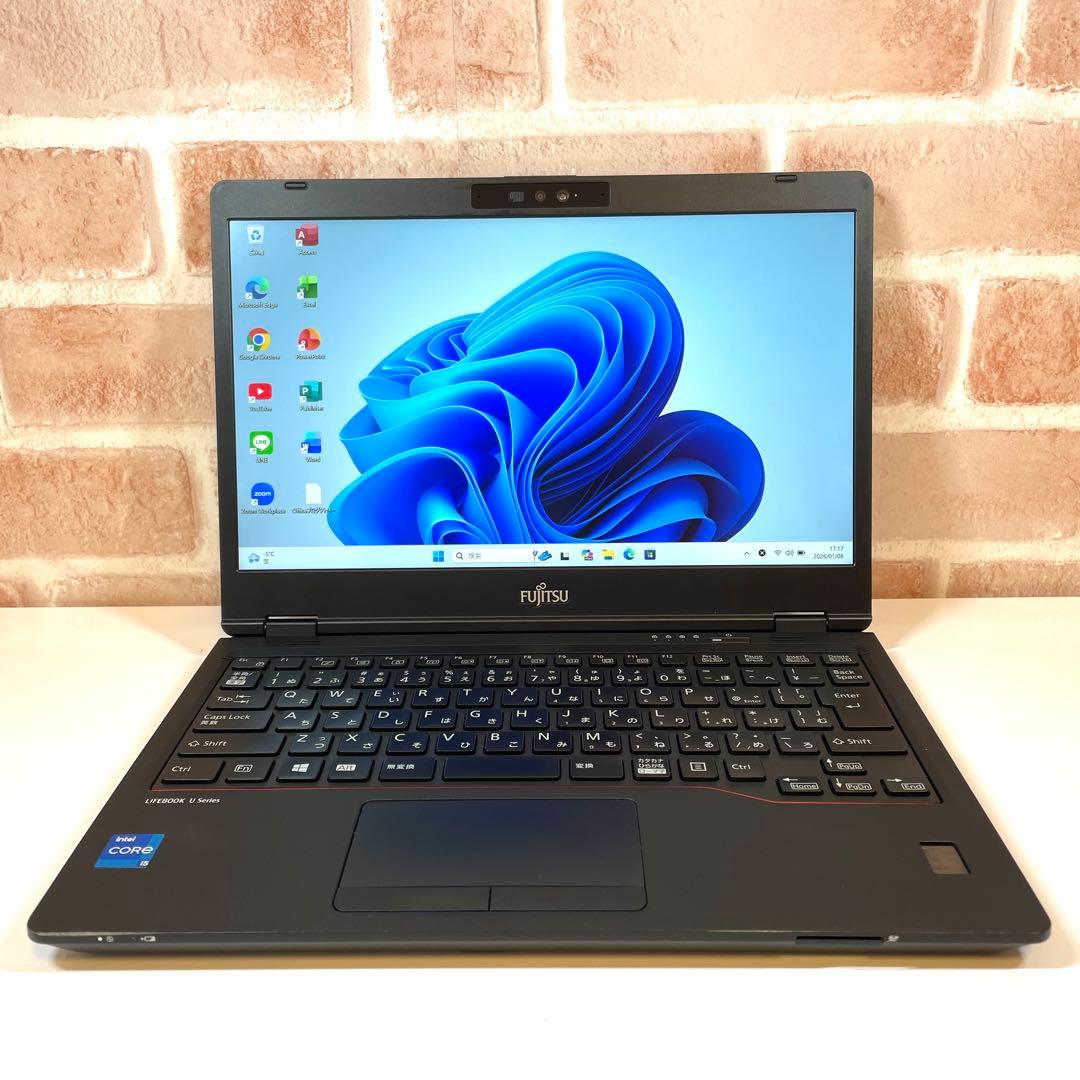 ★美品★ 2021年製 軽量 第11世代 SSD256GB 富士通 TT0