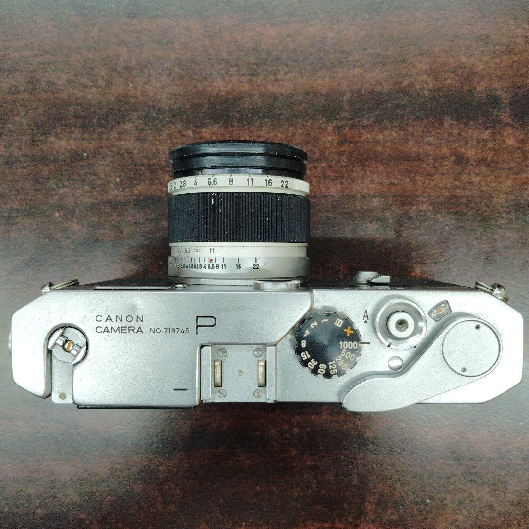 Canon P フィルムカメラ P型 オールドカメラ レトロ キヤノン