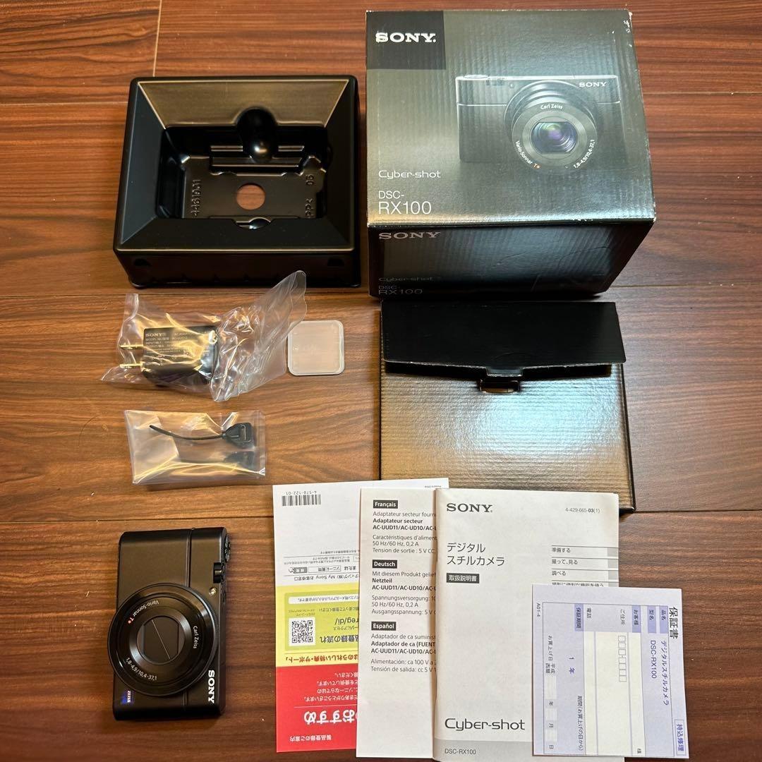 SONY Cyber-shot DSC-RX100 デジカメ 4908
