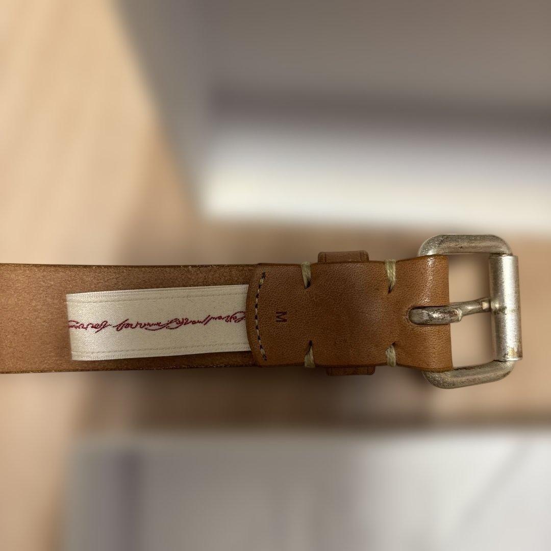 【forme】Jodhpurs natural horse butt belt