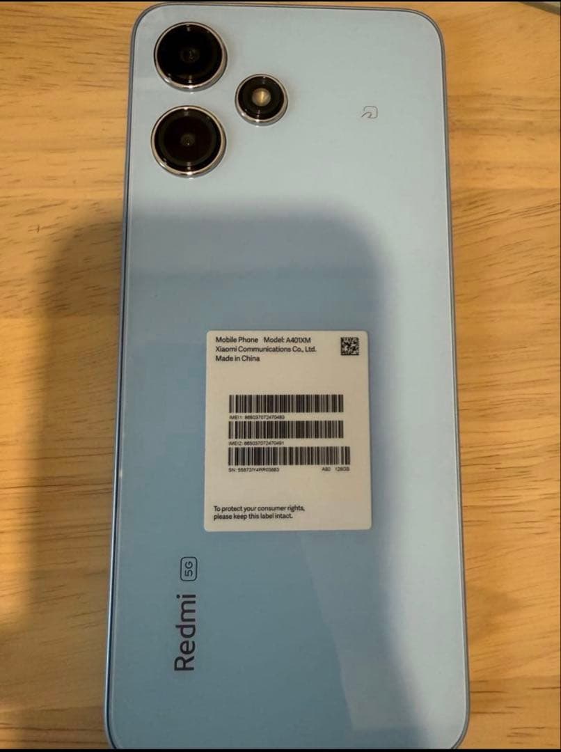 スマートフォン本体 redmi 12 5G