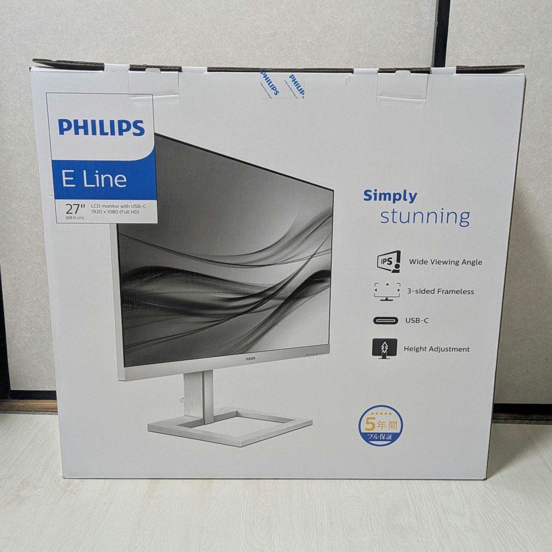 PHILIPS フィリップス E Line 273E1EW/11 モニター