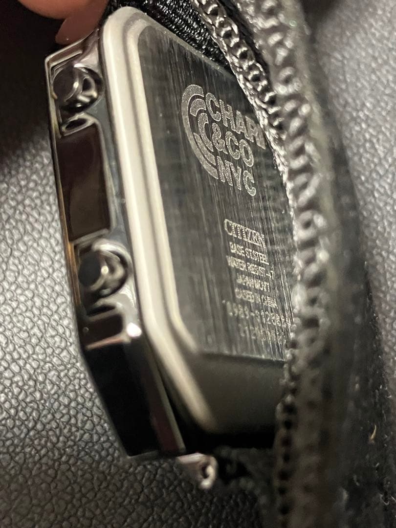 シチズン レコードレーベル CHARI&CO アナデジテンプ 600本限定