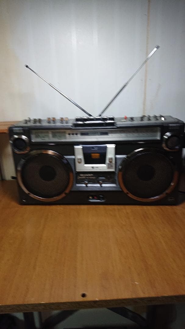 SHARP GF-305SB 昭和レトロ ラジカセ