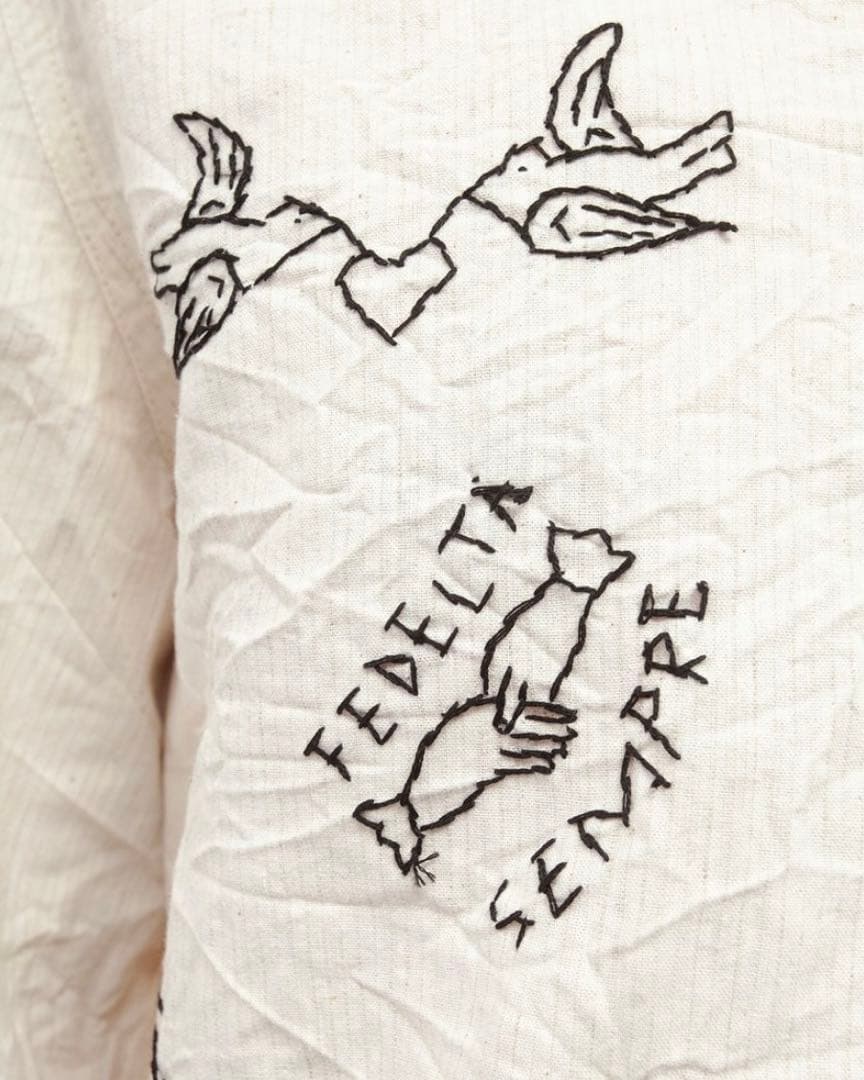 【極希少・新品】ARCHIVIO J.M.Ribot オールハンドステッチシャツ