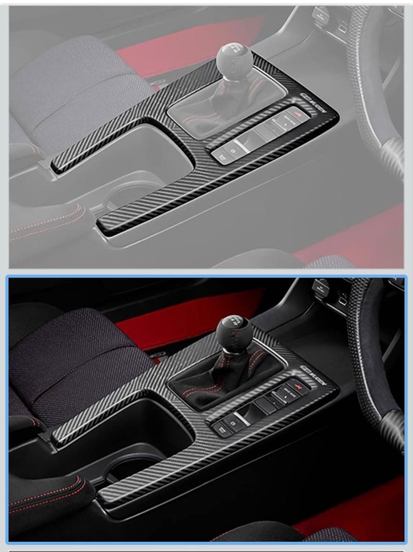 無限（MUGEN）カーボンセンターコンソールパネル　シビックタイプR