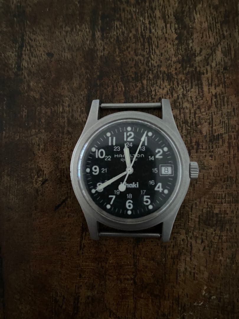 ハミルトン／カーキ／9797ブラック／33mm／クォーツ