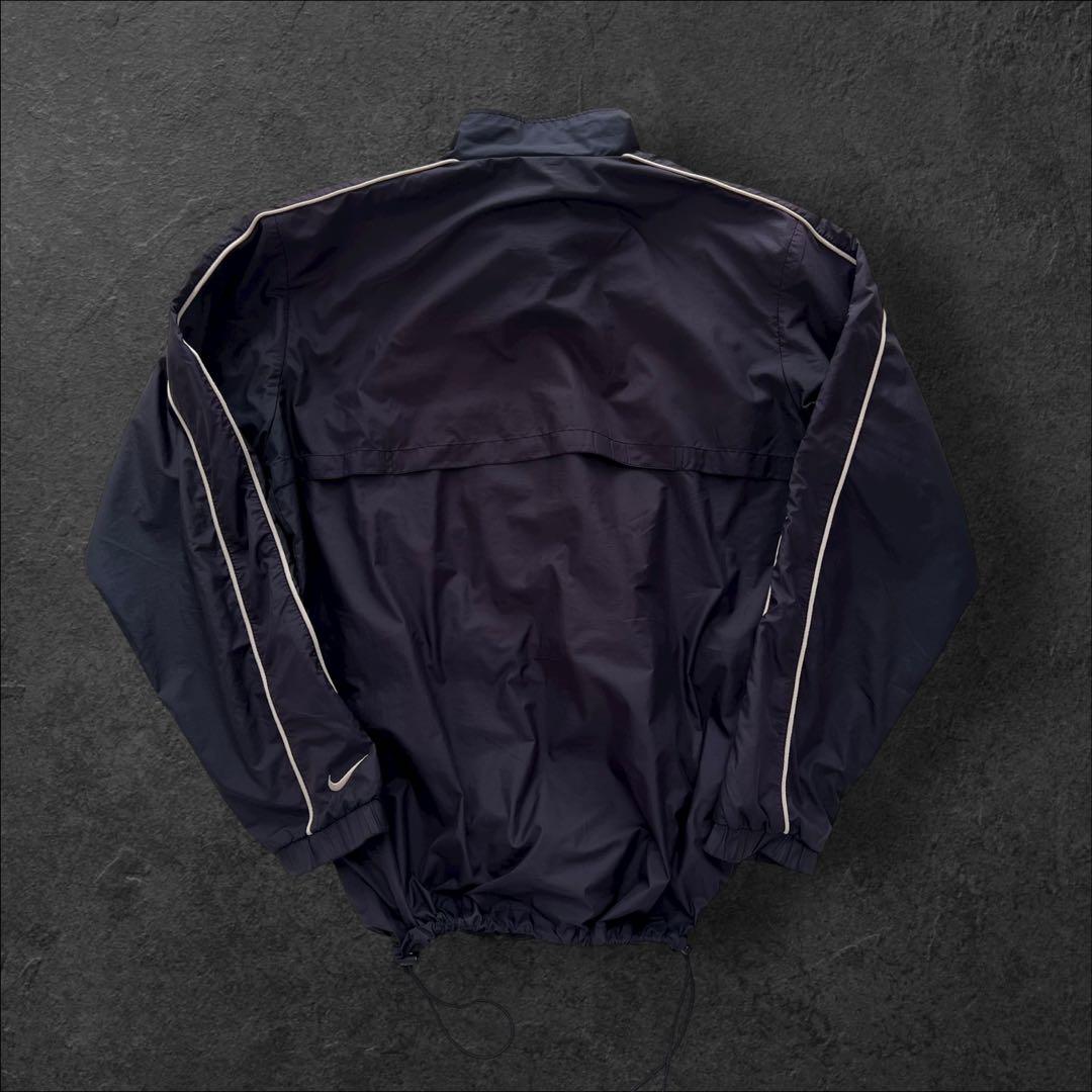 00s nike マンチェスターU 短丈　ドローコード　ナイロンジャケット M