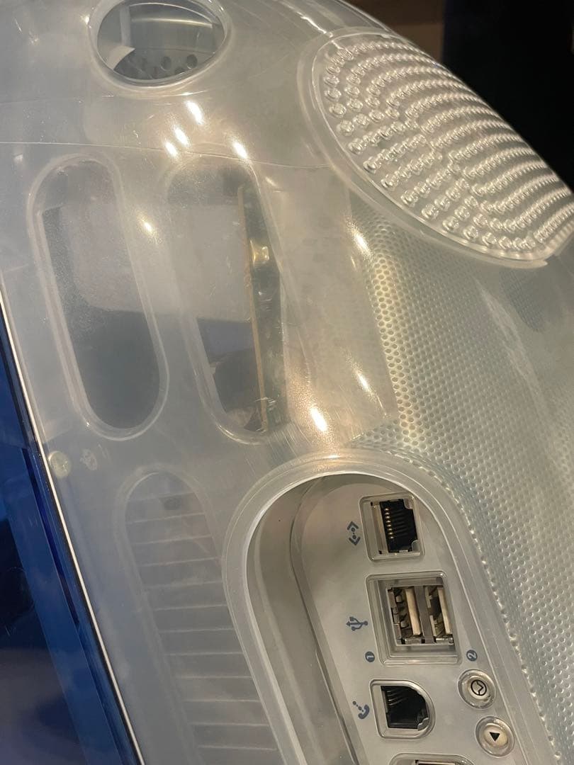 【希少】Apple iMac DV スケルトン インディゴ デスクトップ