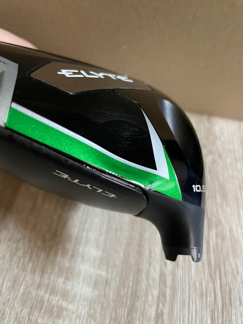 【訳あり】ELYTE ドライバー 10.5度　ヘッドのみ　キャロウェイ 破損あり