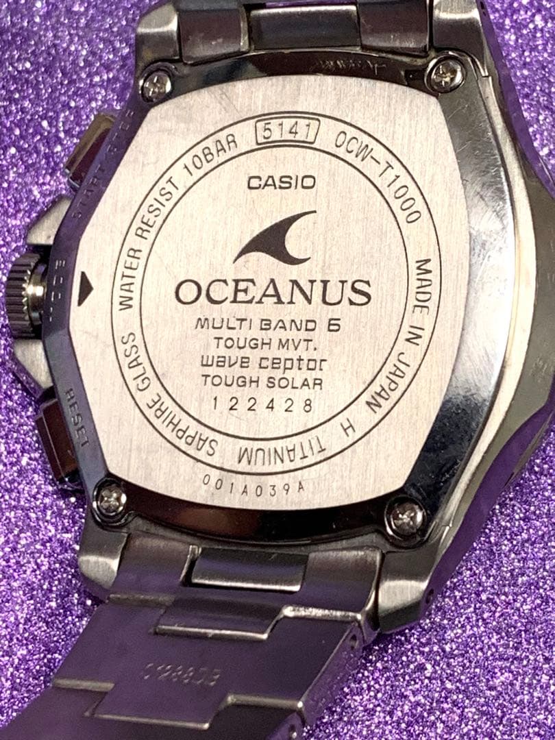 ★カシオCASIO電波ソーラー腕時計OCW-T1000★