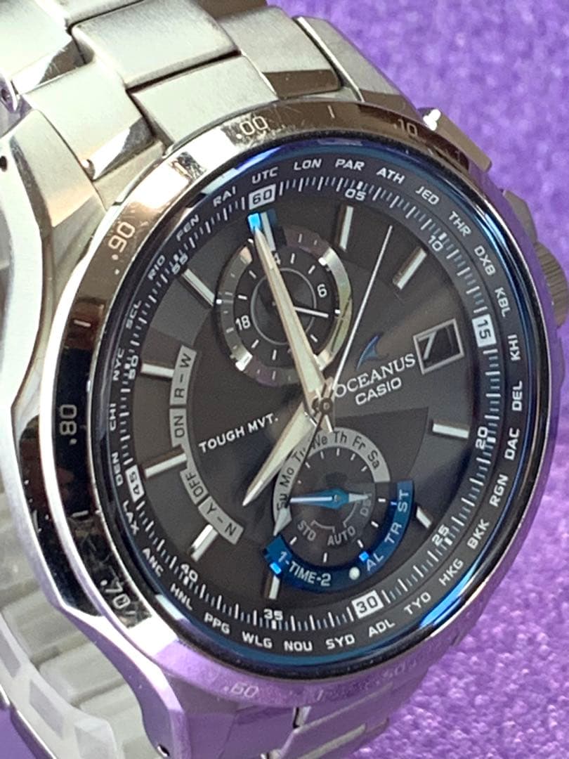 ★カシオCASIO電波ソーラー腕時計OCW-T1000★