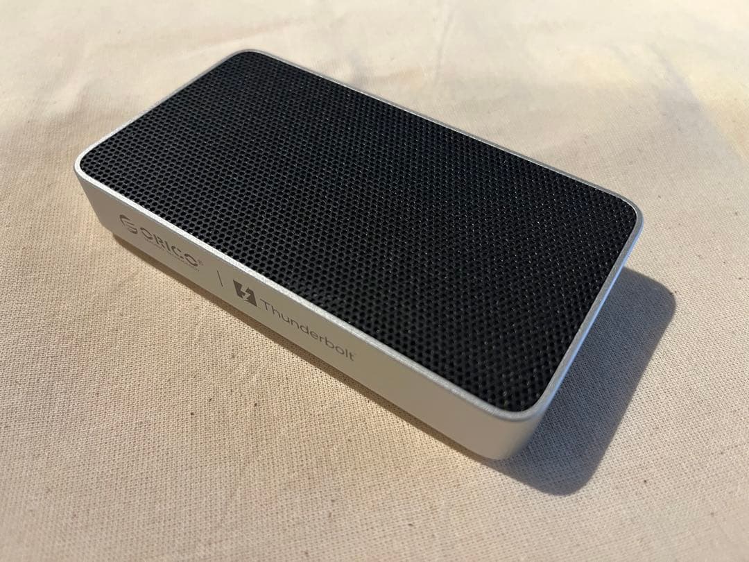 ORICO x50 80Gbps M.2 NVMe SSD 高速外付けケース②