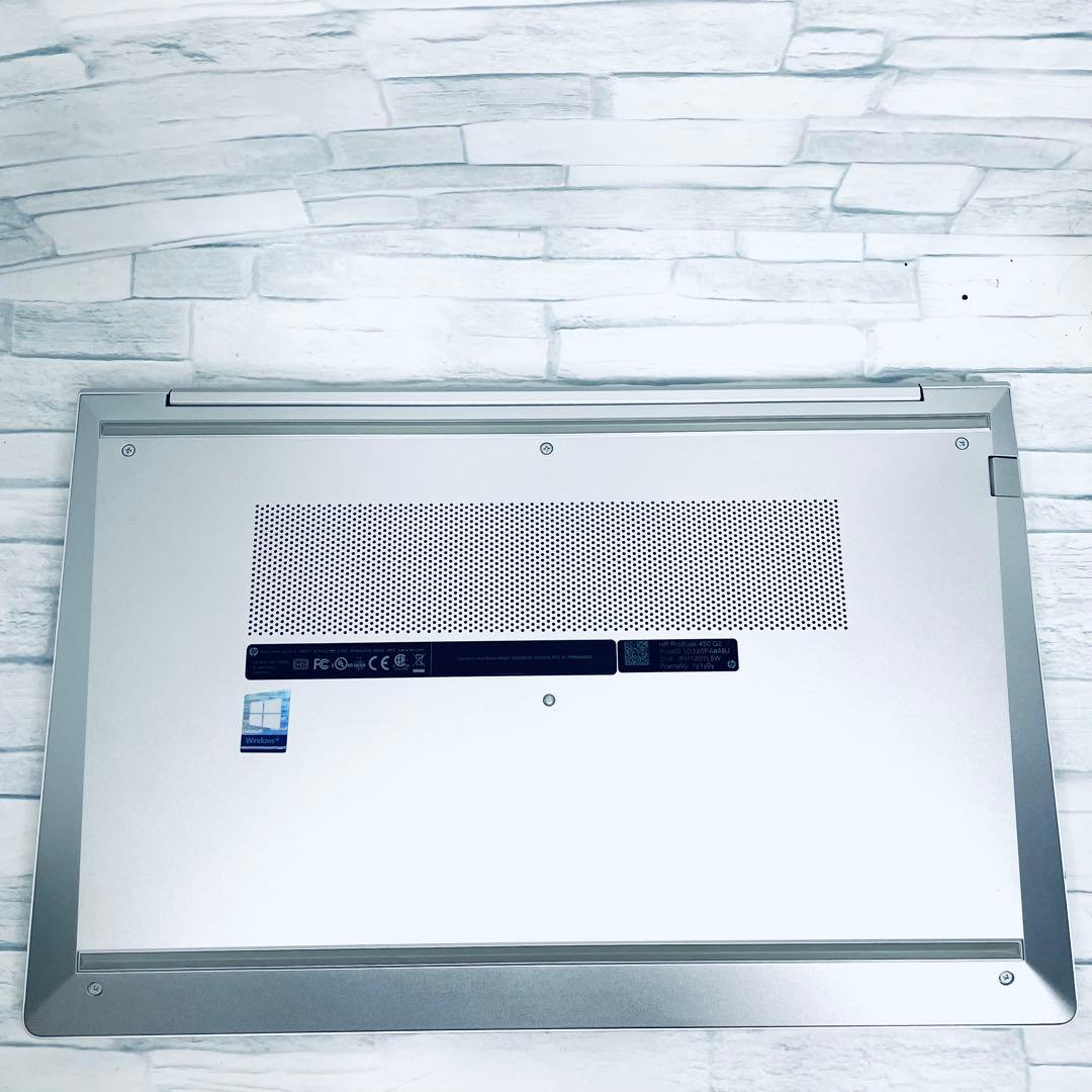 【美品】hpノートPC第11世代i5 オフィス2024 バッテリー○ 16GB