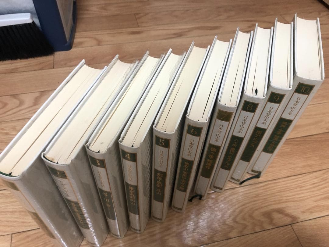 日本登山大系（全10巻揃い；1980～82年版）　白水社