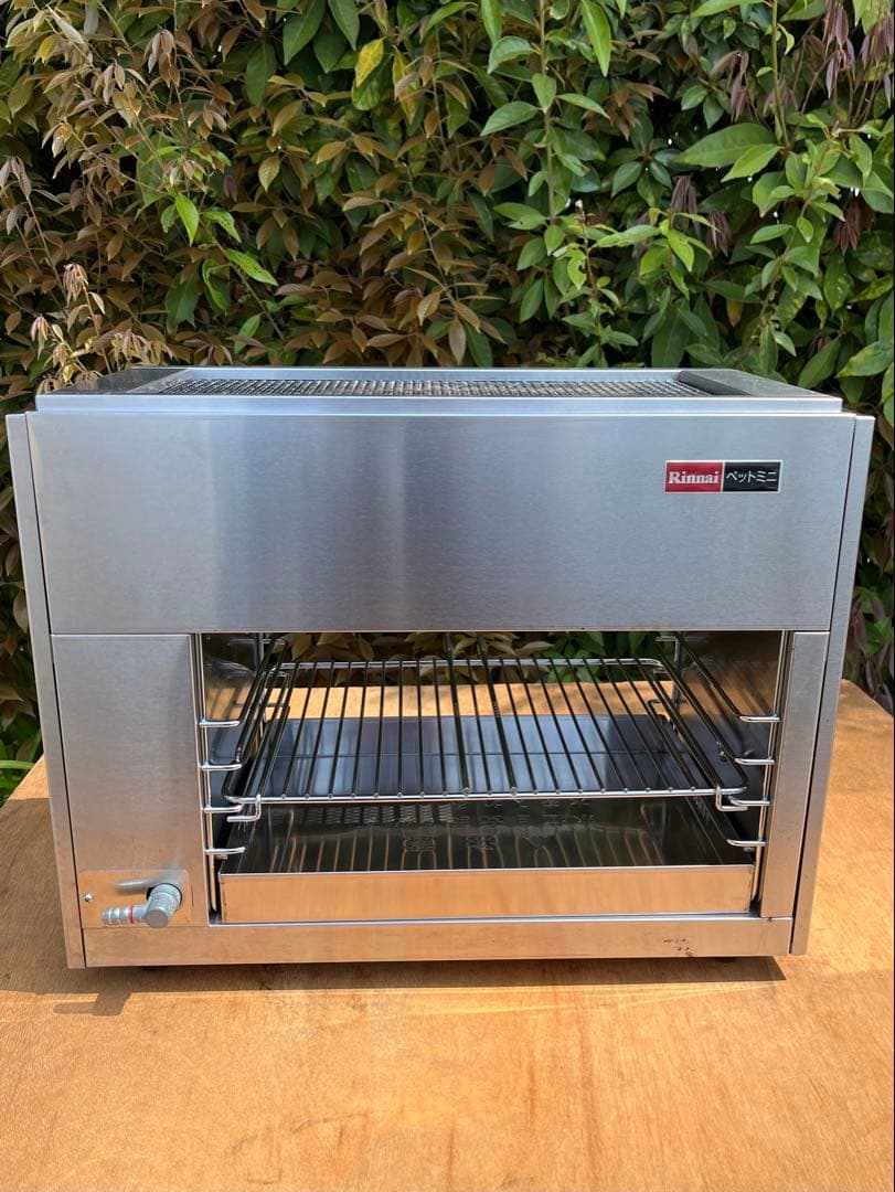 リンナイガス遠赤外線上火式グリラー　魚焼き器　都市ガス用　2019年