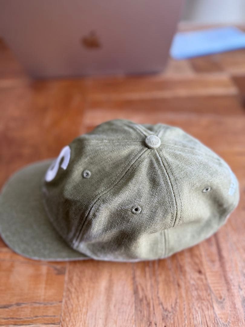 帽子 Supreme Pigment Canvas S Logo 6-Panel