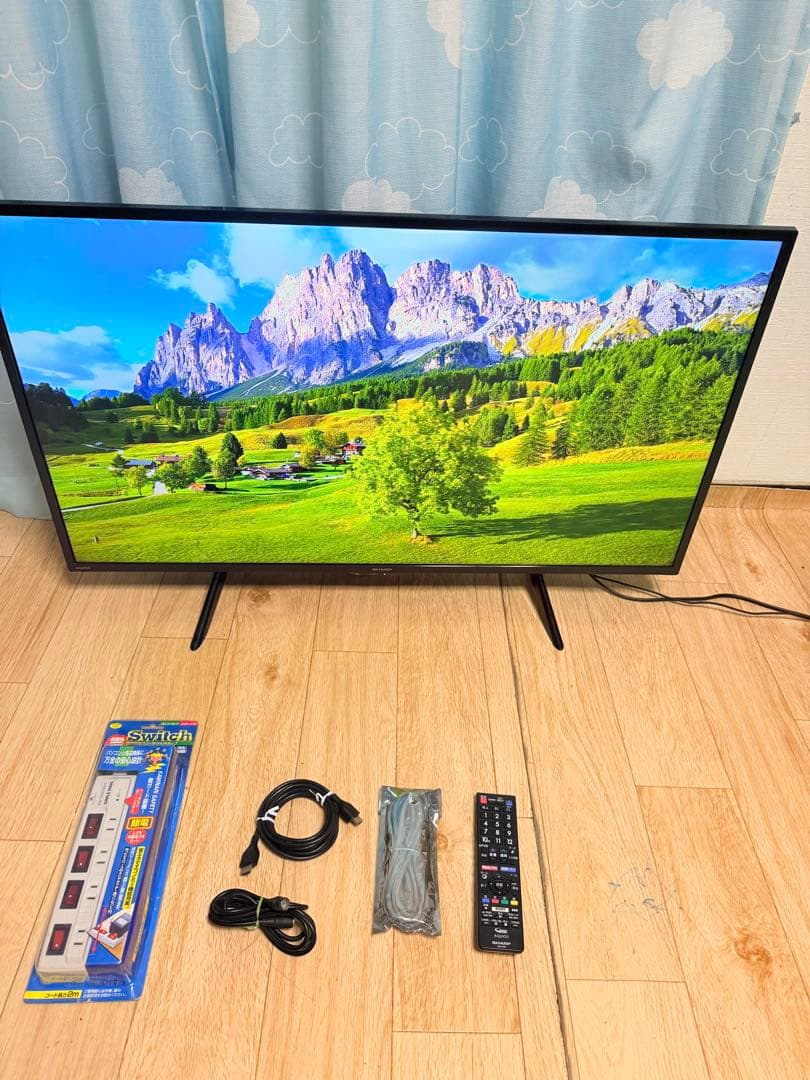 美品送料込‼️20年製！シャープ 42V型 液晶テレビ AQUOS裏番組録画対応