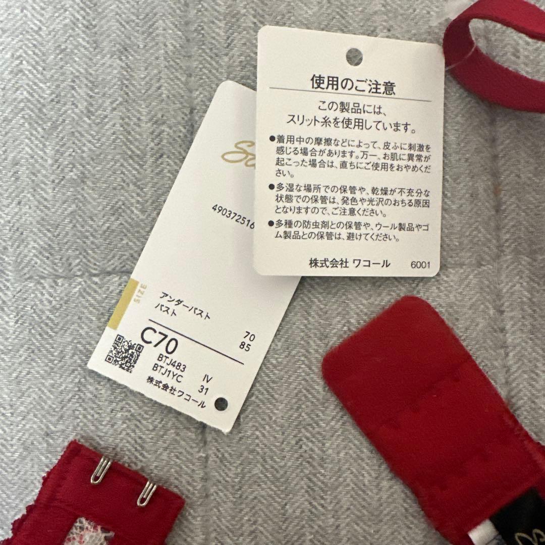 新品　サルートsalute ワコール　 ブラジャー＆Tバック