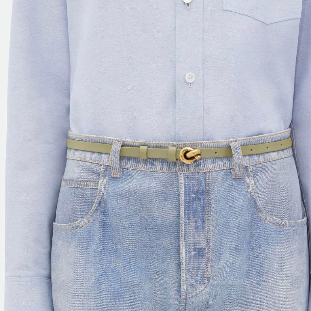 BOTTEGA VENETA ノットベルト　トラバーチン