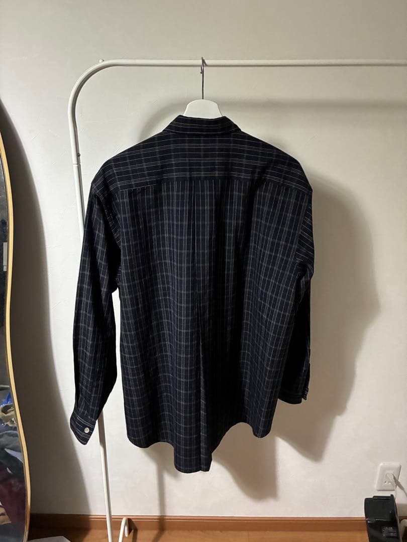 COMME des GARCONS HOMME 田中オム ウールチェックシャツ