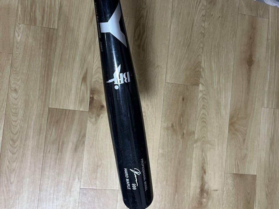 ヤナセ　硬式木製バットbfjハードメープル　84cm 880g